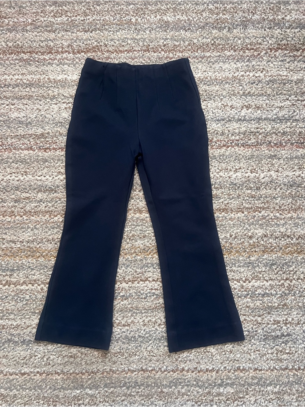 Banana Republic Navy Flared Dress Pants